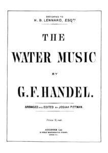 sheet music handel free sheet music pdf