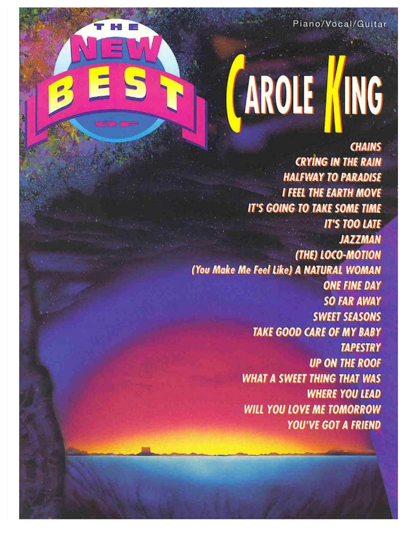 free sheet music & scores pdf Carole King