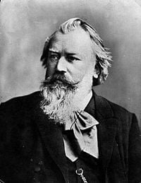 sheet music noten Brahms
