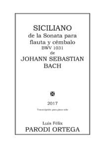 noten bach-kempff sheet music score download partitura partition spartiti 楽譜