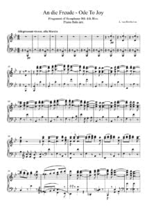 free score download