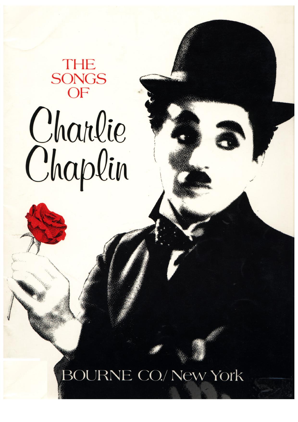 sheet music pdf Charlie Chaplin songbook