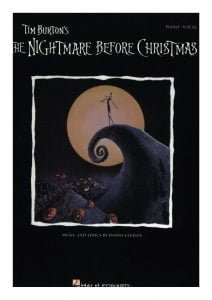 DANNY ELFMAN The Nightmare Before Christmas - This is Halloween (with sheet music) sheet music