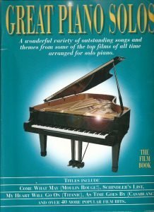 Great Piano Solos - The Movie Book