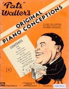sheet music pdf Fats Waller Original Piano Conceptions