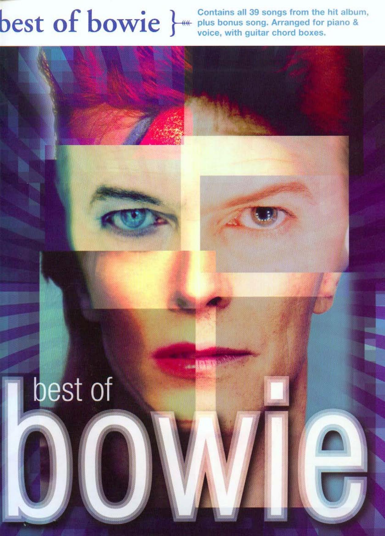 David Bowie free sheet music & scores pdf
