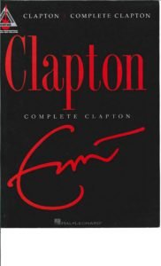 free sheet music & scores pdf Eric Clapton