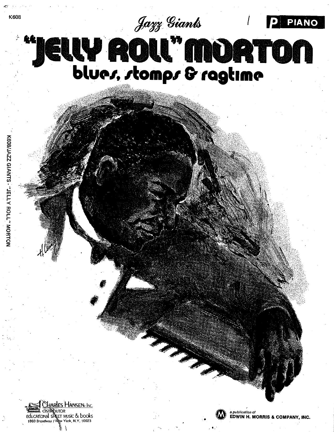sheet music pdf Jelly Roll Morton