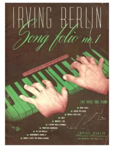 free sheet music & scores pdf Irving Berlin