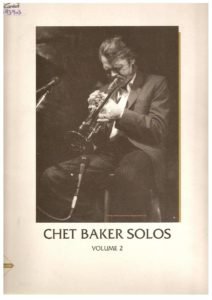 free sheet music & scores pdf Chet Baker  sheet music jazz score free download