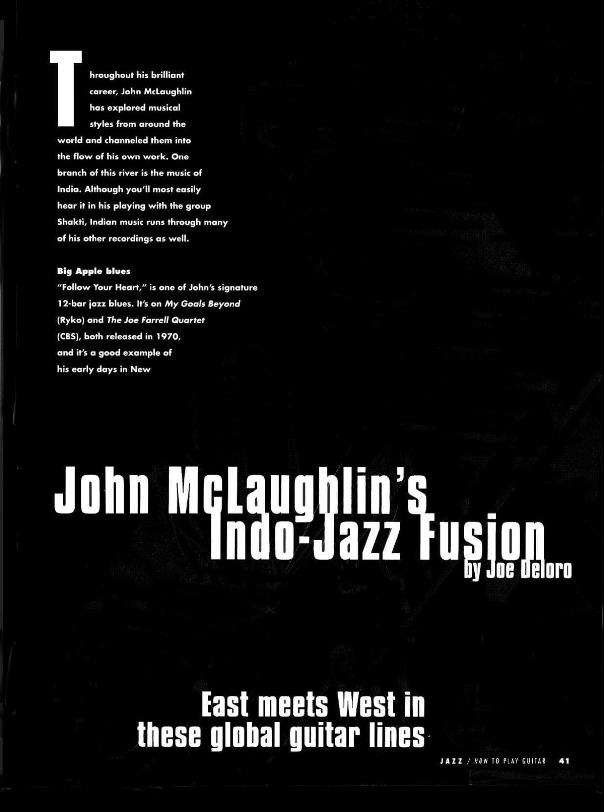 John McLaughlin free sheet music & scores pdf download