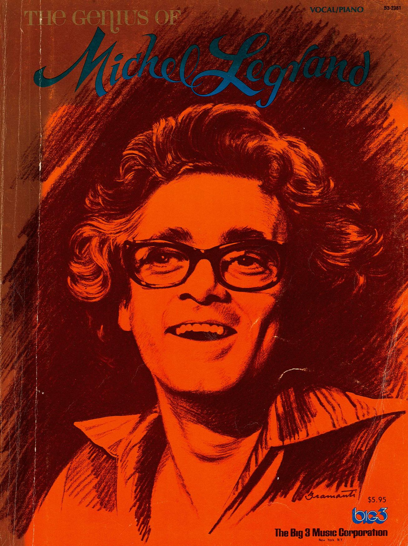 free sheet music & scores pdf Michel Legrand