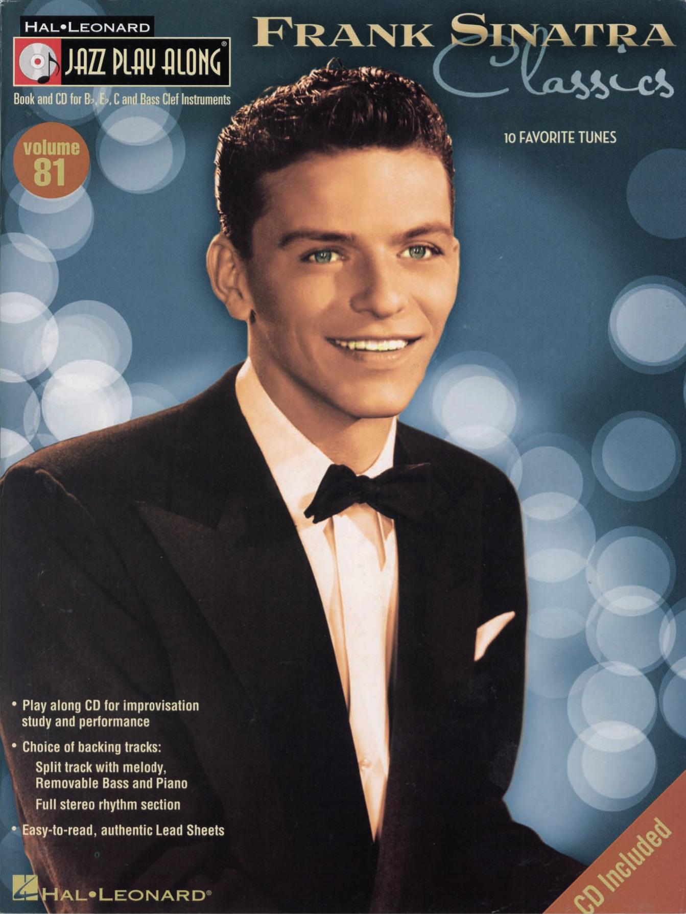 sheet music partitura Frank Sinatra Classics - Jazz Play-Along Volume 81 with audio MP3