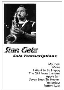 Stan Getz At Large  sheet music download partitura partition