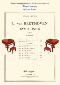 sheet music score download partitura partition spartiti beethoven