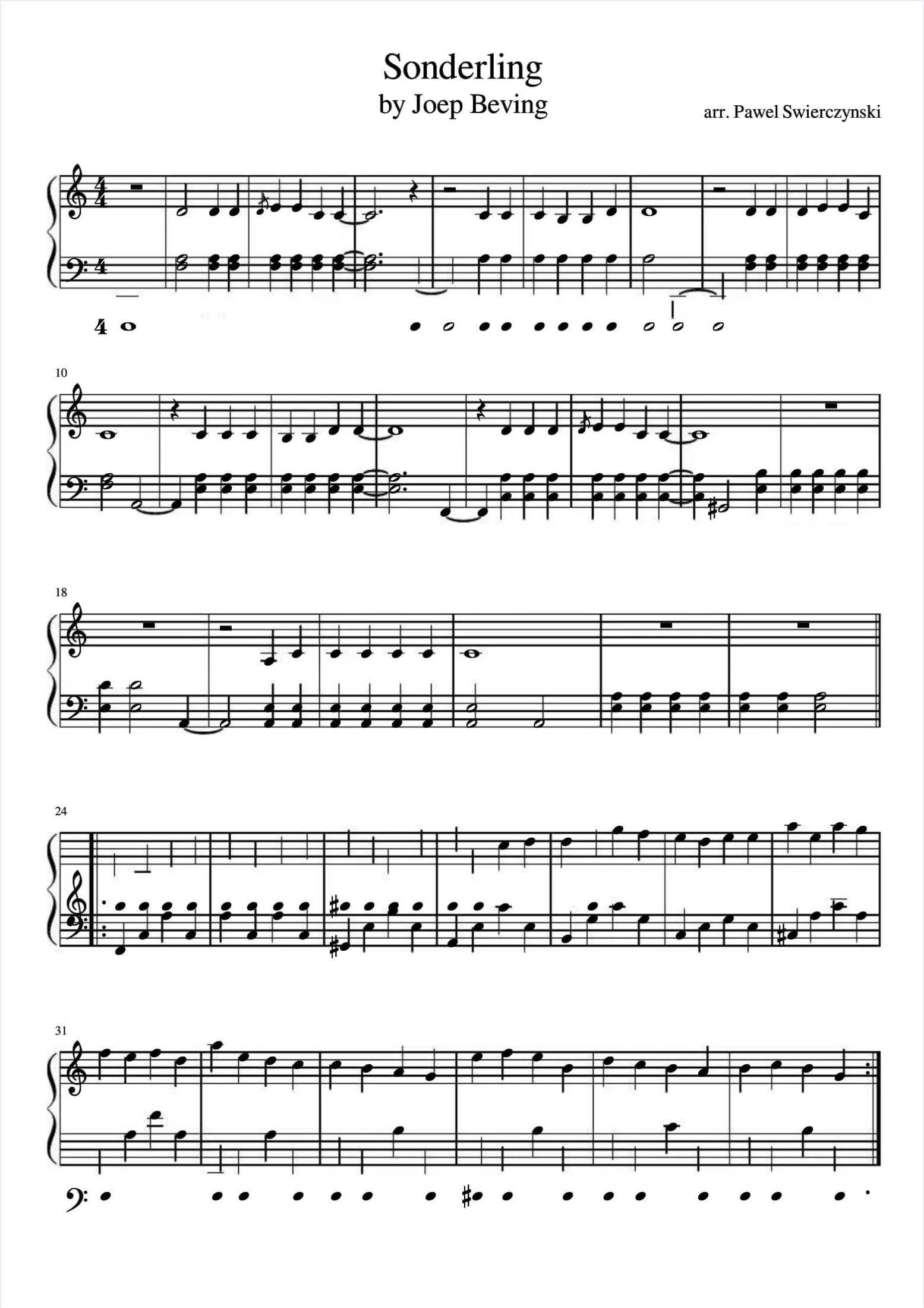 sheet music score download partitura partition spartiti