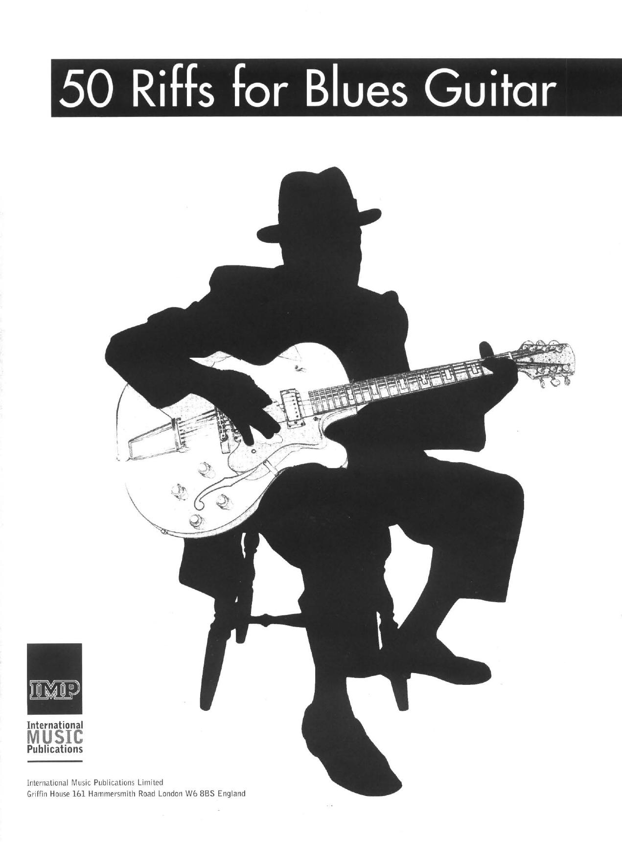50 Riffs For Blues Guitar - Martin Shellard