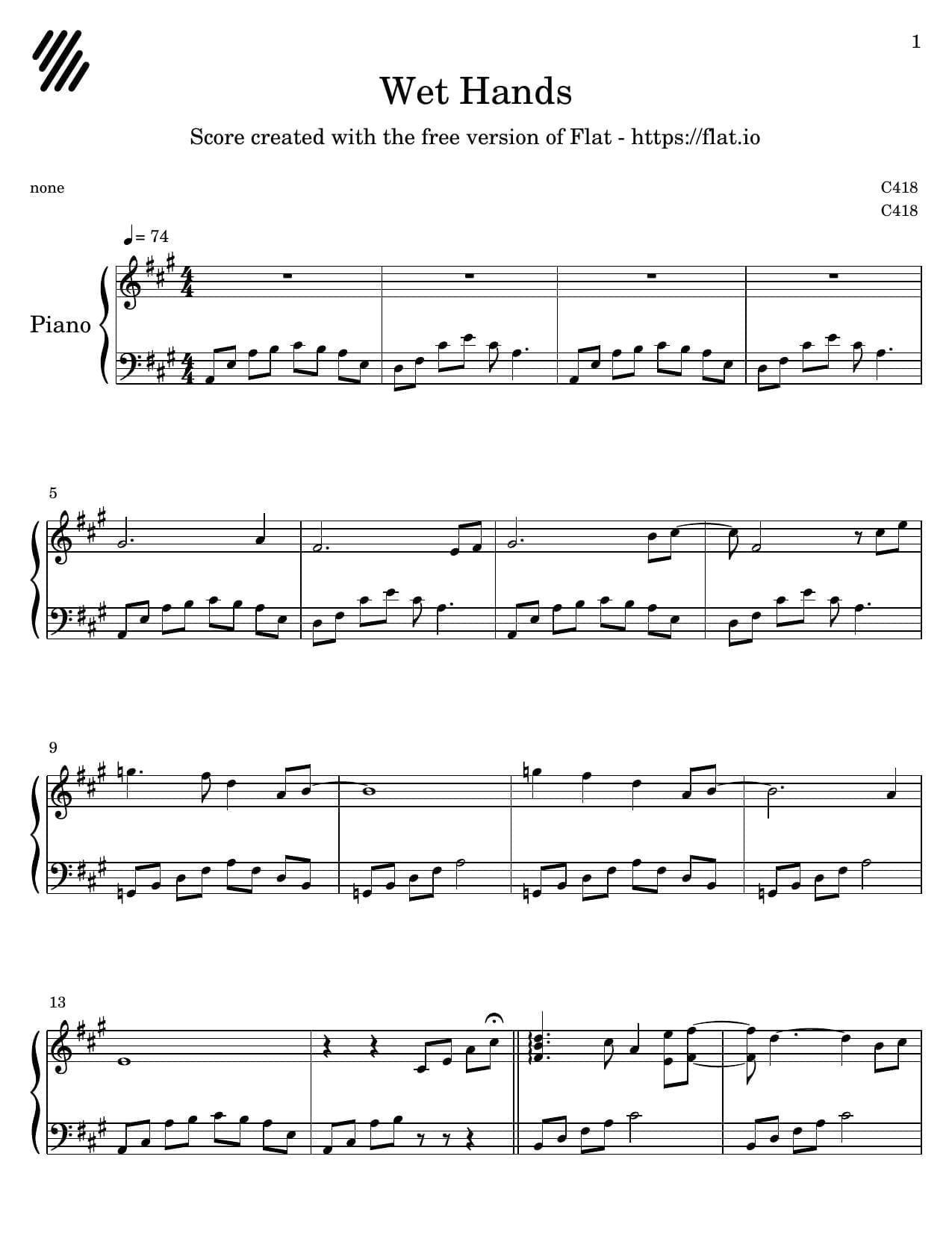 sheet music score download partitura partition spartiti 楽譜