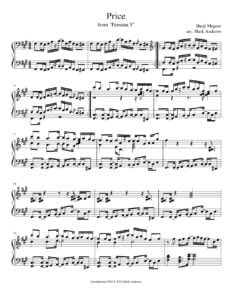 sheet music score download partitura partition spartiti 楽譜 Persona 4