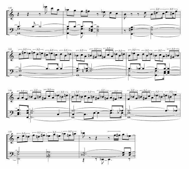 Bill Evans The Solo Sessions 10 sheet music