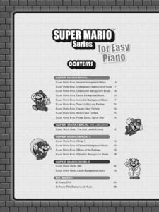 sheet music score download partitura partition spartiti 楽譜 망할 음악 ноты Super Mario