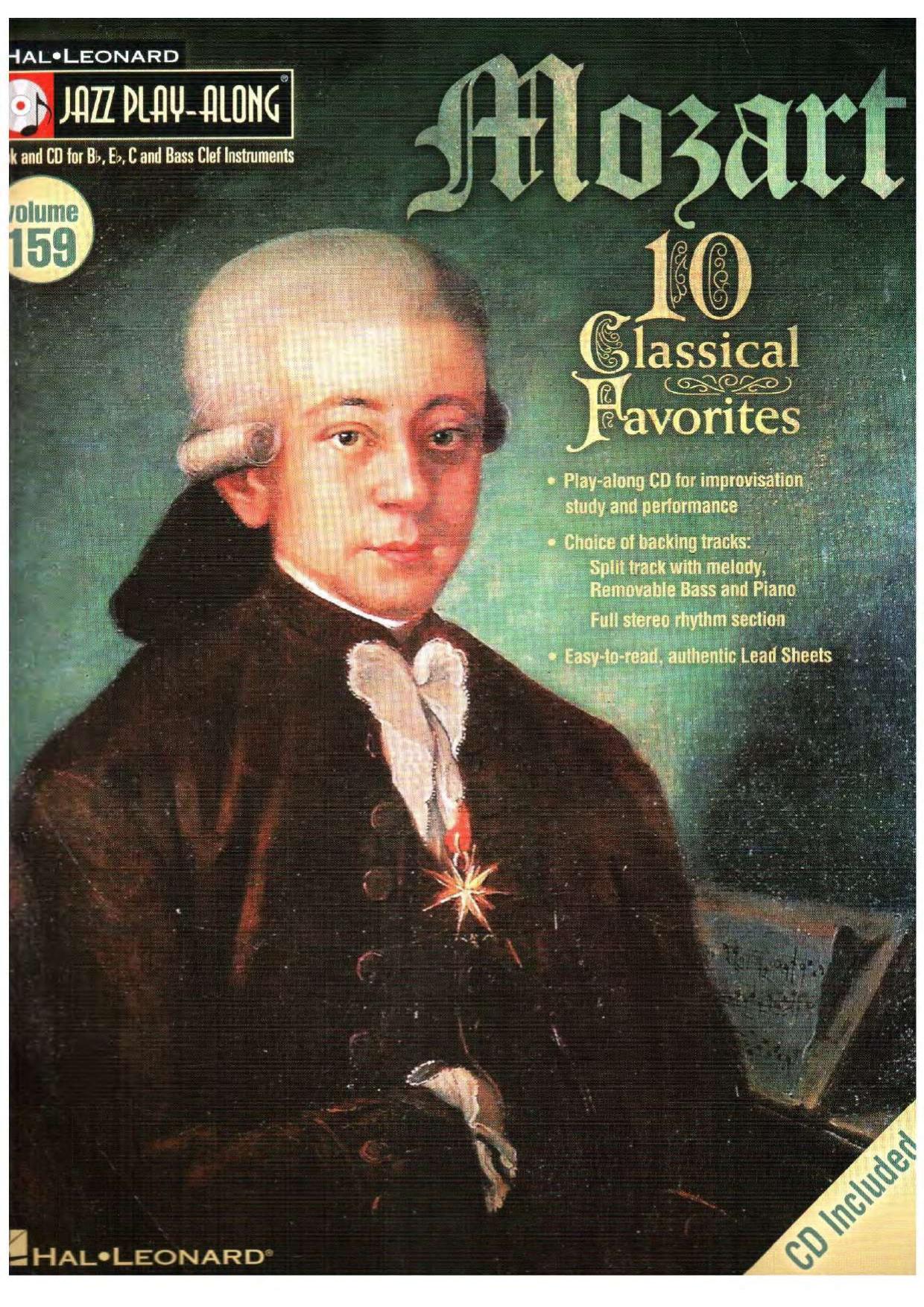 mozart jazz sheet music score download partitura partition spartiti noten 楽譜 망할 음악 ноты