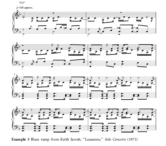 keith jarrett jazz transcription sheet music
