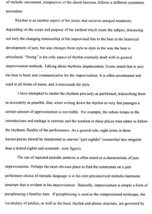 improvisation jazz sheet music