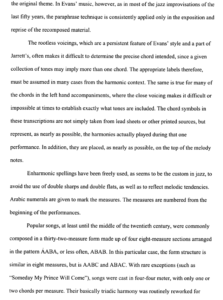 improvisation jazz sheet music