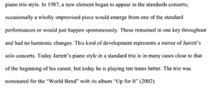 improvisation jazz sheet music