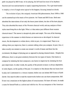 improvisation jazz sheet music