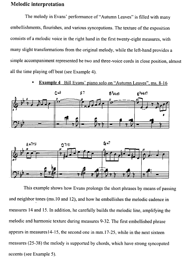 improvisation jazz sheet music