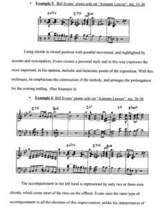 improvisation jazz sheet music