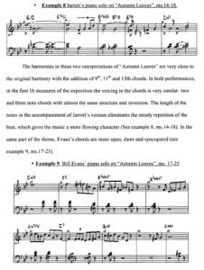 improvisation jazz sheet music