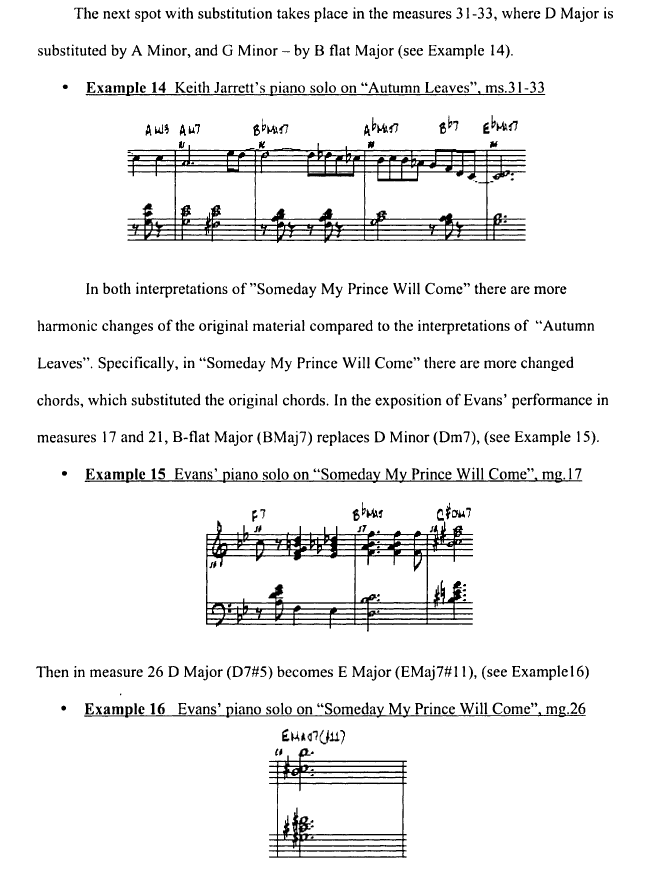 improvisation jazz sheet music