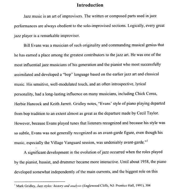 improvisation jazz sheet music