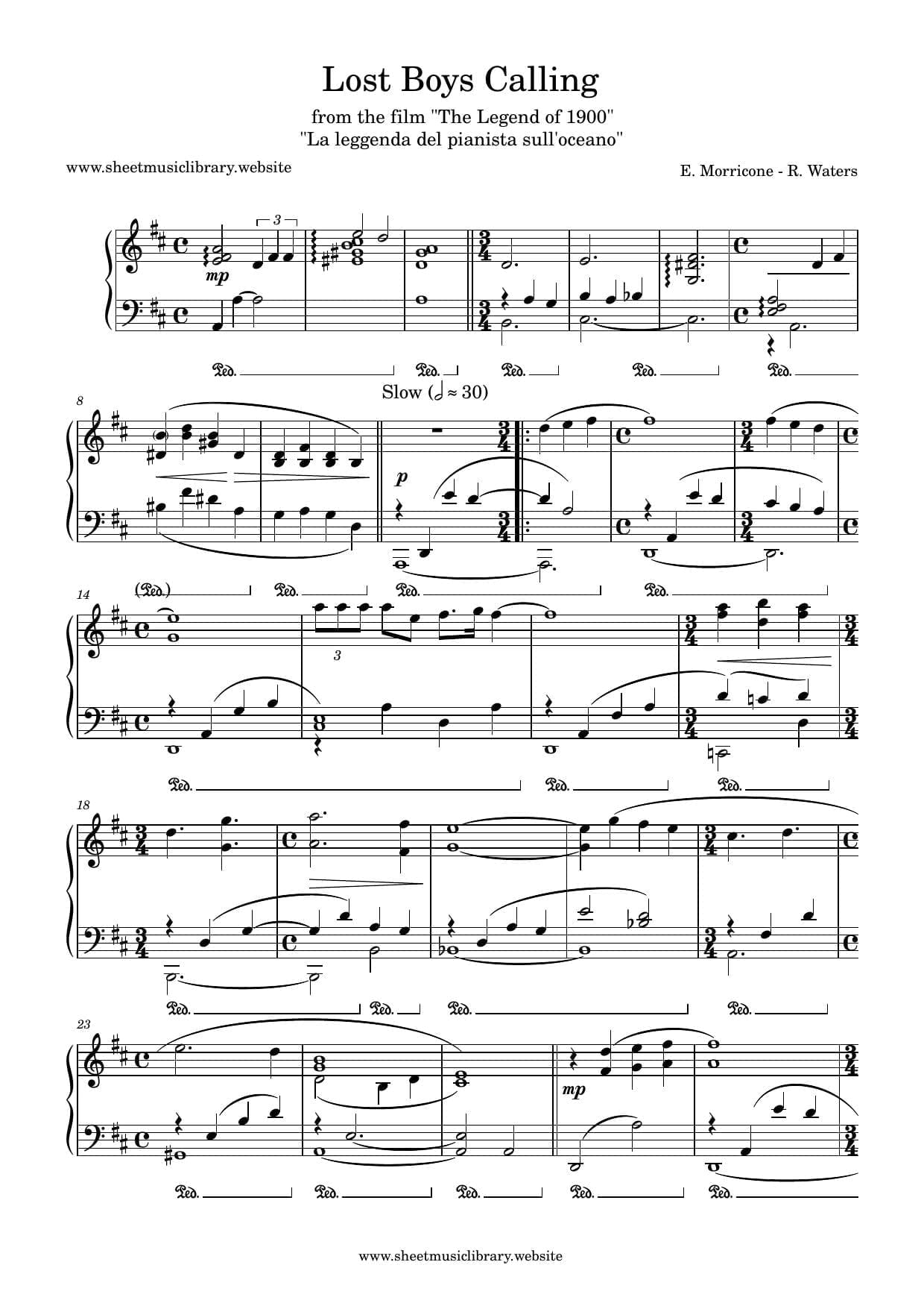 free scores download