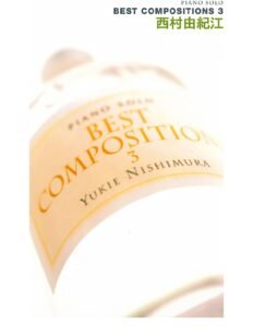 Yukie Nishimura  Best composition Vol 3  Japanese New Age sheet 