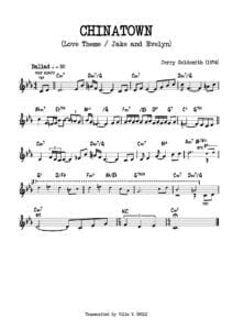 free scores download Jerry Goldsmith