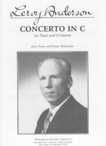 free scores download Leroy Anderson