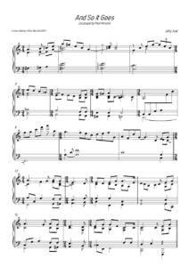 sheet music download Fred Hersch