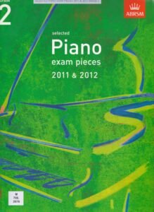 ABRSM Selected Piano Exam Grade 2 2011 2012 sheet music