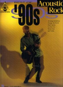 Acoustic Rock 90s Best of Guitar sheet music