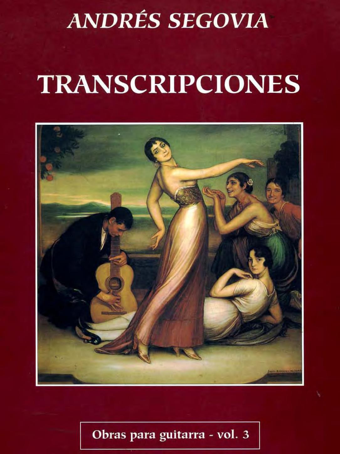 free scores Andrés Segovia