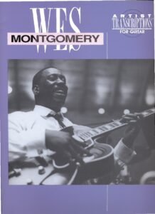 free sheet music download partitions gratuites Noten spartiti partituras Wes Montgomery