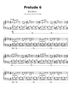 free sheet music Max Richter