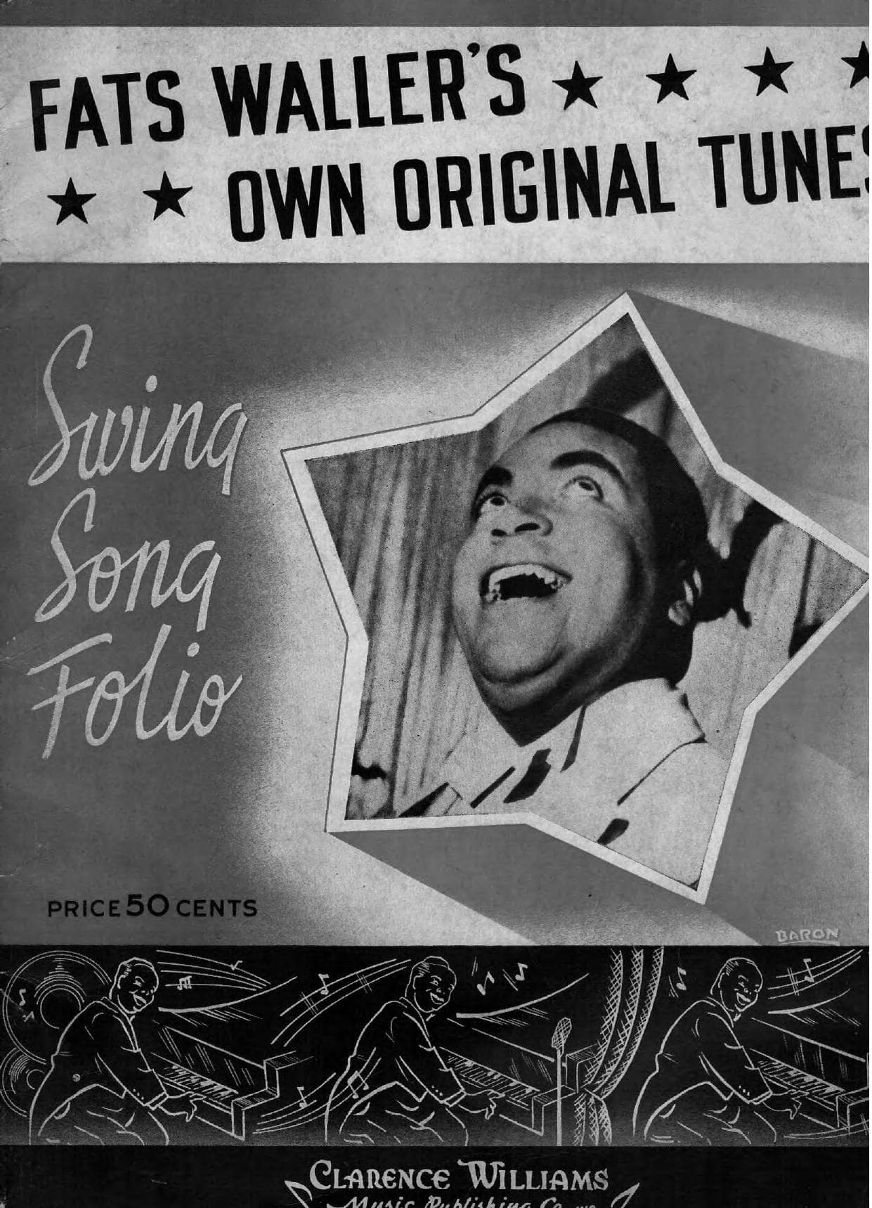 Fats Waller free sheet music partitura partition noten