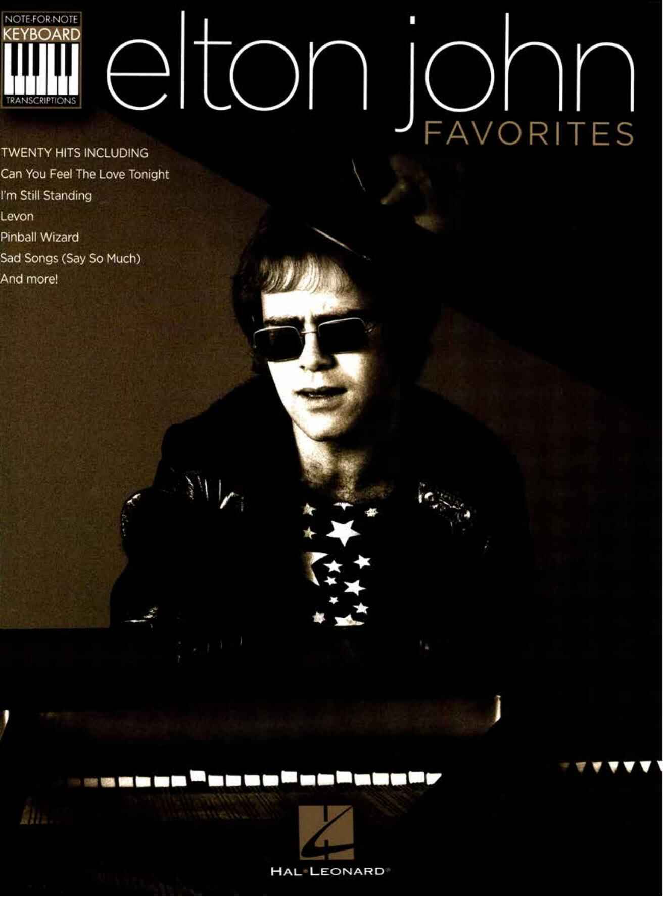 Elton John Favorites Songbook Piano Vocal Guitar Chords free sheet music partitura partition noten