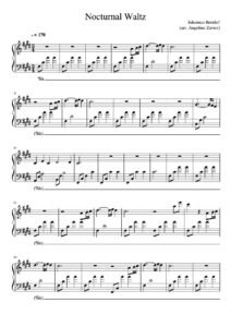 free sheet music partitura partition noten