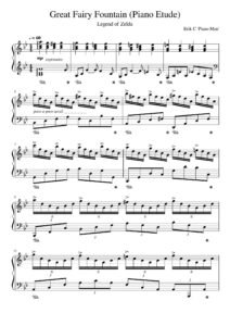 free sheet music partitura partition noten